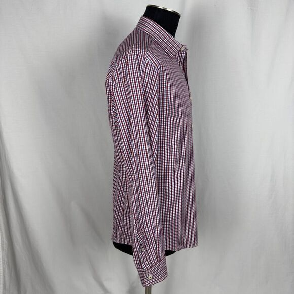 Untuckit Plaid 100% Cotton Button Down Shirt - Men’s L - Picture 2 of 8
